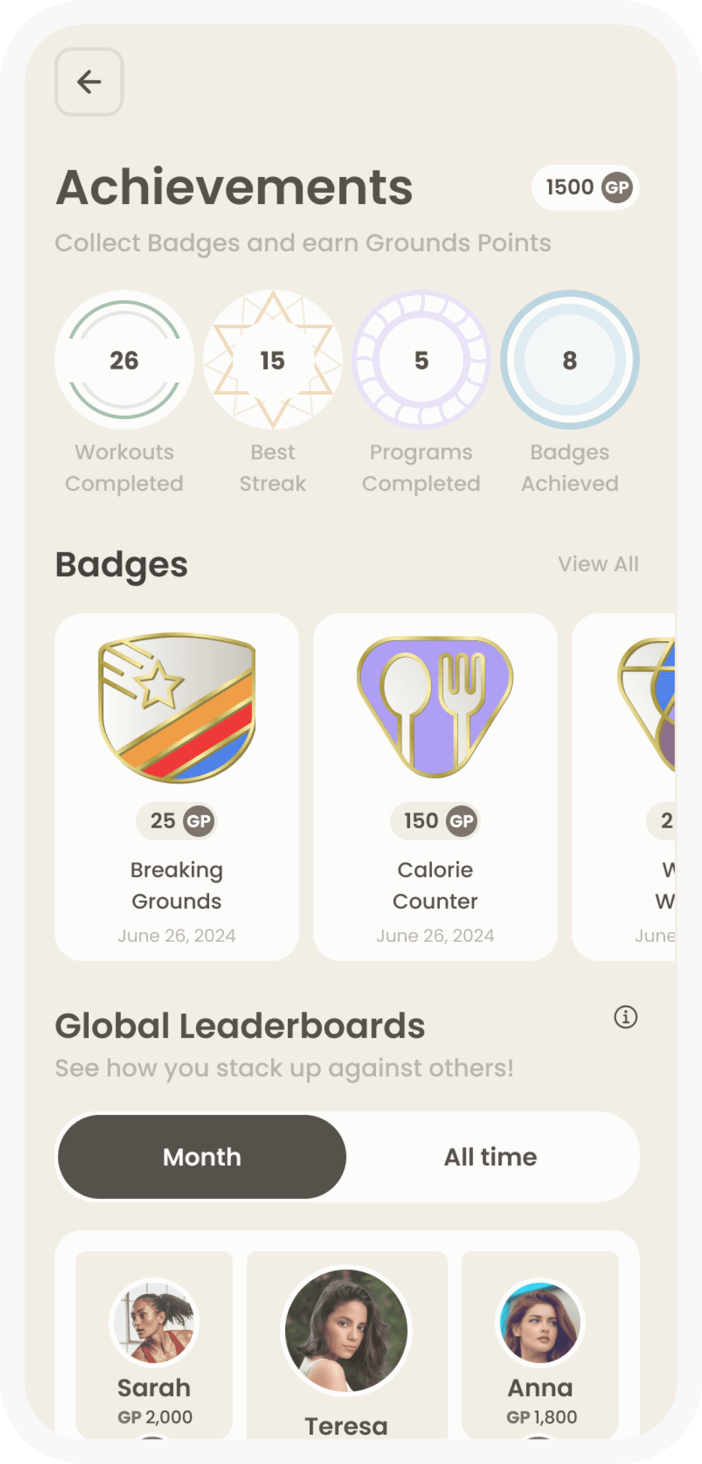 achievements